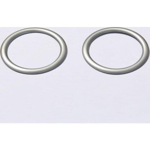 For Land Rover Freelander 2 2011-15 Stainless Car-styling Front Triangle Door Stereo Speaker Audio Cover Trim Ring