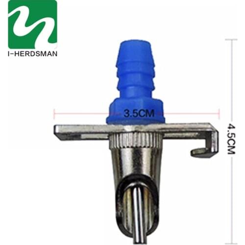 20set Automatic Poultry Drinker Rabbit Nipple Drinker Rats Feeding Mouse Rabbit Farm Supplies+t Tubing+ Spring Waterer Drinker