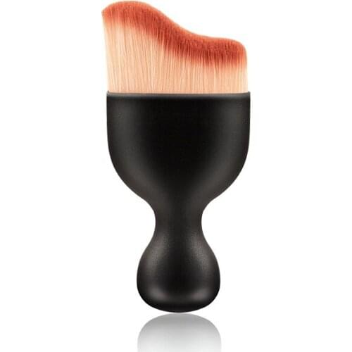 HOT Crescent Single Foundation Brush Wholesale MakeUp Brushes custom Makeup brushes for private label Face brush 260pcs