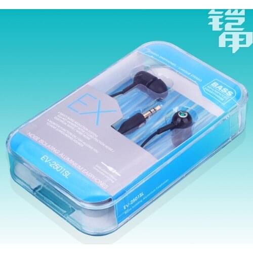 KJ-245 200pcs/Lot 2016 crystal boxRetail Package PC Plastic Packing Box earphones Boxes For electronic Accessories 129*79*22mm