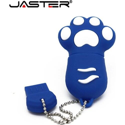 JASTER Cat-pad USB 2.0 USB flash drive memory stick cartoon pen drive 4GB 16GB 32GB 64GB usb 2.0 u disk 5 colors free shipping