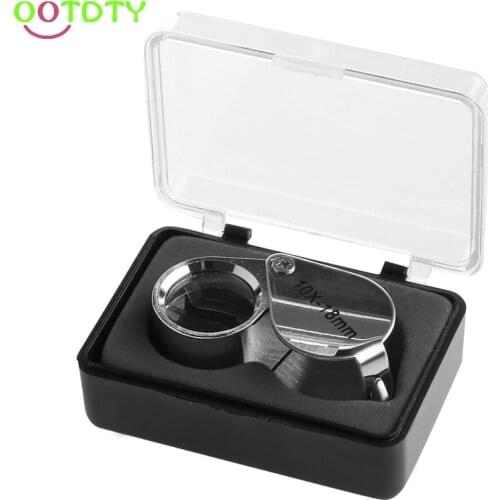 10X 18mm Triplet Jeweler Eye Loupe Magnifier Magnifying Glass Jewelry Diamond