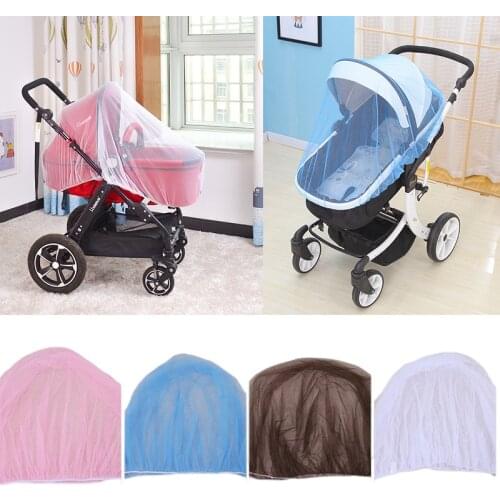 Newborn Mosquito Net Baby Stroller Pushchair Mosquitos Insect Shield Nets Safe Infant Protection Mesh Stroller Cover Accessories