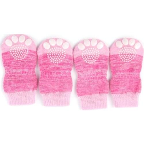 Printed Pattern Pet Dog Knit Socks Anti Slip Skid Bottom lovely Puppy Dogs Pet Knits Socks Cute Pets Dogs Socks Pet Supplies