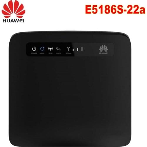 Unlock Original 300M Huawei E5186 4G LTE CPE CAT6 Router E5186s-22a