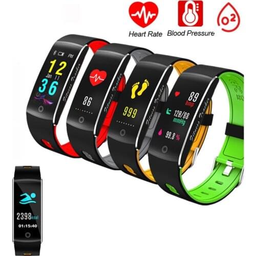 Smart Bracelet IP67 Waterproof Color Screen Fitness Tracker Sport Remote Control Smart Band for Android iOS Phone