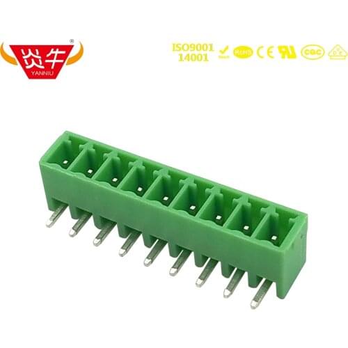 3.81mm 15EDGRC ECH381R KF2EDGR 3.81 2P ~ 12P PCB PLUG-IN TEMINAL BLOCKS MC 1,5/ 2-G-3,81 1803277 PHOENIX CONTACT DEGSON YANNIU