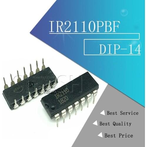 5PCS IR2110PBF DIP14 IR2110 DIP DIP-14 new and original IC