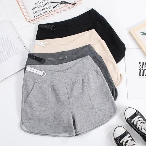 83423# Maternity Leisure Pants Summer Fashion Shorts Pregnant Women Shorts Belly Support Pants Maternity Trousers
