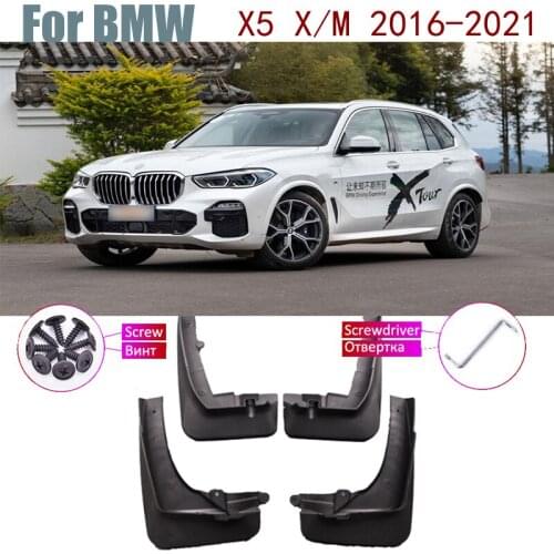 Over Fender Mud Flaps Guard Splash Flap Mudguard Accessories Car Mudflap Fender For BMW X5 G05 2020 BMW X5 M 2021 BMW X5 X 2020