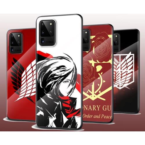 Tempered Glass Cover Scouting Legion For Samsung Galaxy S20 FE S10e S10 S9 S8 Ultra Plus Lite Plus 5G Phone Case