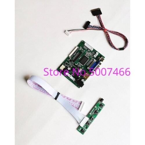 For M101NWT2 R0/R1/R2/R3/R4 M101NWT4 R0/R3 1024*600 LVDS 40-Pin 10.1" WLED VGA+2AV LCD screen monitor control card DIY kit