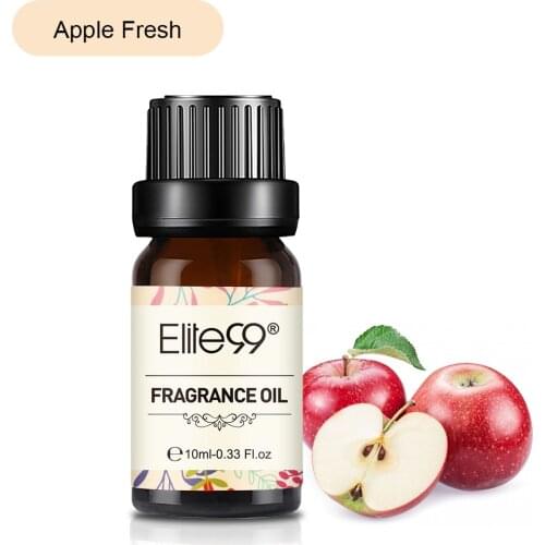 Elite99 10ml Apple Pure Natural Fragrance Oil For Aromatherapy Diffuser Air freshening Passion Fruit Citrus Fruit Essential Oil