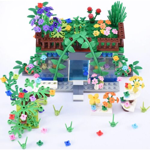 City Models Cities Toys For Children Accessories Parts DIY Series Educational MOC Slide Creactor Compatible Building Blocks Kits