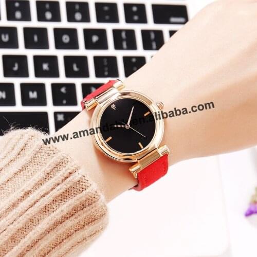 Hot Sale Women Leather Watch Fashion Goods Simple Casual Watches Men Casual Leather Quartz Dress Wrist Watch
