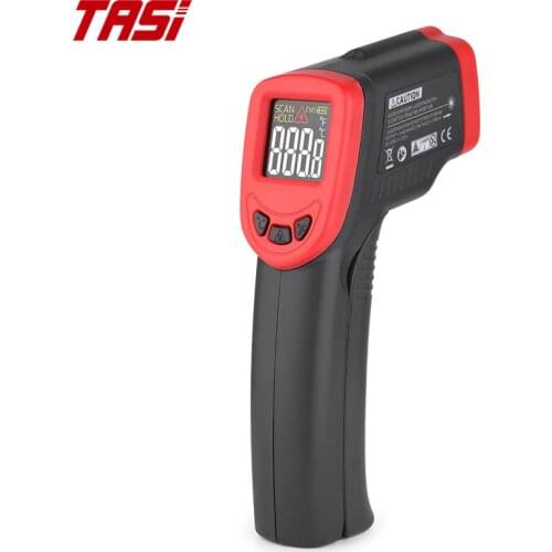 TASI TA600A Infrared Thermometer Digitale Non Contact Temperature Gun Industry IR Laser Temperrture Meter -50~380 Phrometer