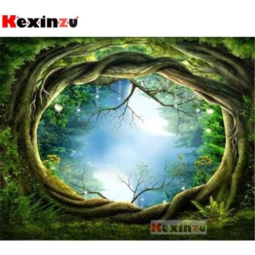 Full Square/Round Drill 5D DIY Diamond Painting "Ancient forest tree" Embroidery Kit Mosaic Cross Stitch Stickers Decor Gift X