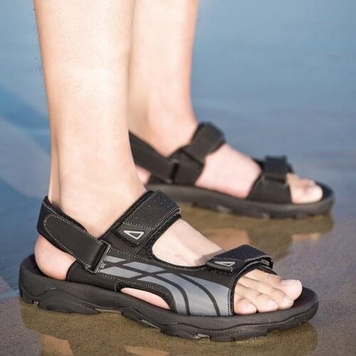 Sandal classic deportivas sandalen masculino ete playa homme para roman de man shoes rubber piel couro outdoor heren sandalle