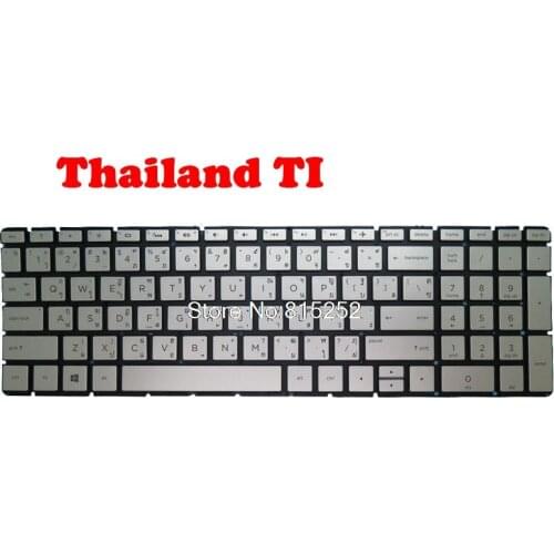 Laptop Keyboard For HP 15-BS000 silver with backlight Without Frame Portuguese PO/Russian RU/Spanish SP/Swiss SW/Thailand TI
