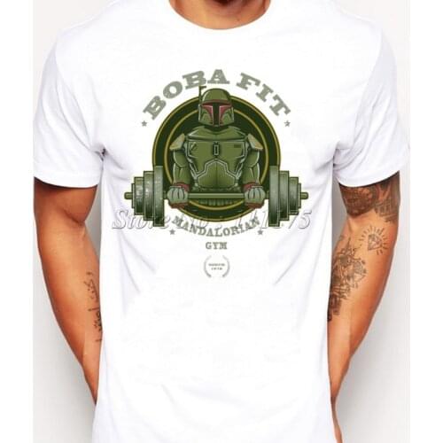 2019 Boba Fit Printed T-Shirt For Men Boy Novelty Mens Hipster T shirt Tops Fashion Tees