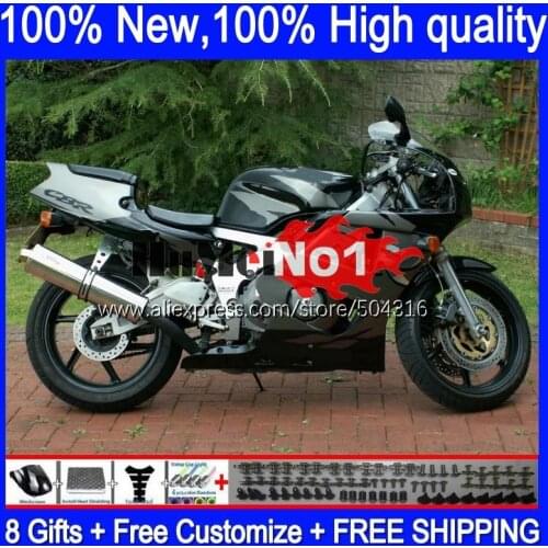 CBR400RR For HONDA CBR 400RR 400 RR 94 95 96 97 98 99 137MC.20 NC29 CBR400 RR 1994 1995 1996 1997 1998 1999 black grey Fairing