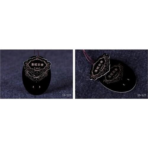 Custom hang tag/Clothing printed paper swing tag/Trademark manufacture/Label for clothes personized logo Custom Print JYYJ051