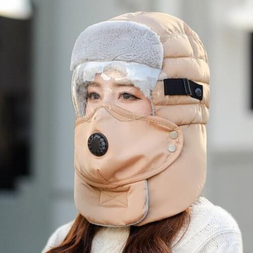 Hat mens winter hat riding electric bicycle windproof and cold-proof autumn and winter northeast plus velvet warm ear protectio