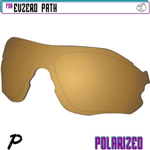 EZReplace Polarized Replacement Lenses for - Oakley EVZero Path Sunglasses - Gunmetal P
