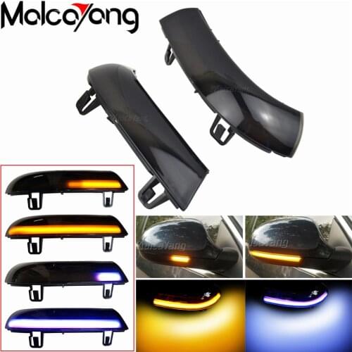 For VW GOLF 5 GTI Jetta MK5 Passat B5.5 B6 Sharan Superb LED Dynamic Blinker Sequential Side Mirror Indicator Turn Signal Light