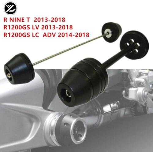 Front Rear Wheel Refit Fork Axle for BMW R NINE T 2013 - 2018 Sliders Frame Crash Pads Engine Case Sliders Cap Cover Protector