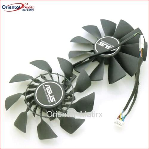 T129215SU 12V 0.5A 95mm Video Card Fan For ASUS GTX780 GTX780TI R9 280 290 280X 290X Graphics Card Cooling Fan