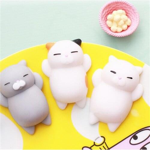 Fidget Toys Adorable Innovative Cat Squeeze Figet Toy Stress Release Abreaction Small Toys