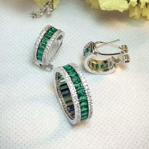 XB154 Luxury Designer Fashion 925 Sterling Silver shinning European style Jewelry leaves shaped wedding party bz