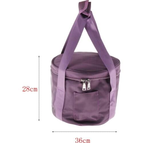 1pc Thicken Singing Bowl Storage Bag Case for Crystal Sound Bowl Protective Parts - 12