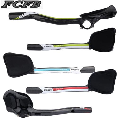 12K tt bar ends TT handlebar carbon fiber bike to road mountain bike, deputy to split the long TT bar ends carbon handlebar