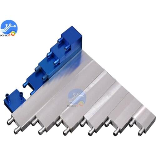 Aluminum Alloy Water Cooling Block Radiator Heat Sink System for PC Computer Laptop CPU Liquid Water Cooler Accessories