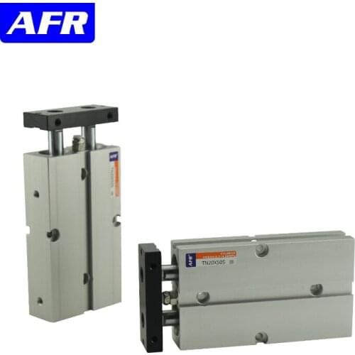 TDA20 TDA25 Twin-rod cylinder Bore 10 16mm stroke 10~75mm with magent Double Guide Rods Dual Action Pneumatic Air Cylinder