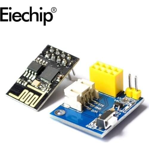 ESP8266 ESP-01 Wireless WIFI Module for Arduino, RGB LED Lamp Panel Module WS2812 Controller Development Board Round 16 bit