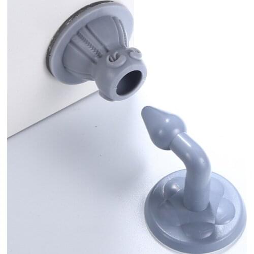 The Fixed Floor Mounted Self Adhesive Shock Cushion No Drilling Wall Protection Door Holder Collision Proof Prevent Noise