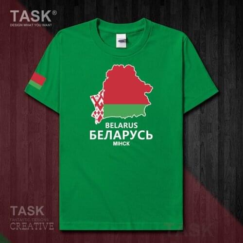 Republic of Belarus Belarusian BLR Minsk mens t shirt new Tops t-shirt Short sleeve clothes sweatshirt team country Fashion 50