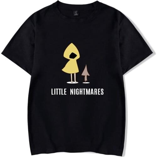 Funny Little Nightmares 2 T Shirt Harajuku Tops Men Kawaii Game T-shirt Cartoons Graphic Women Tee Shirt Fashion Kids Top Tees