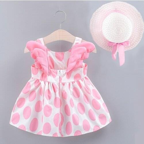 Summer Kids Camisole Skirt Girls Floral Lemon Idea Cute Wings Sleeveless Skirt