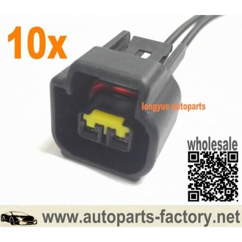 Longyue 10pcsCam/Crank Shaft Position CPS Connector for Ford F150/Expedition WPT579 Motorcraft