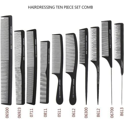 Barber Cutting Comb Brushes Anti-static Hairbrush Hair Care Styling Tool Set Professional Salon Hair Combs Kits