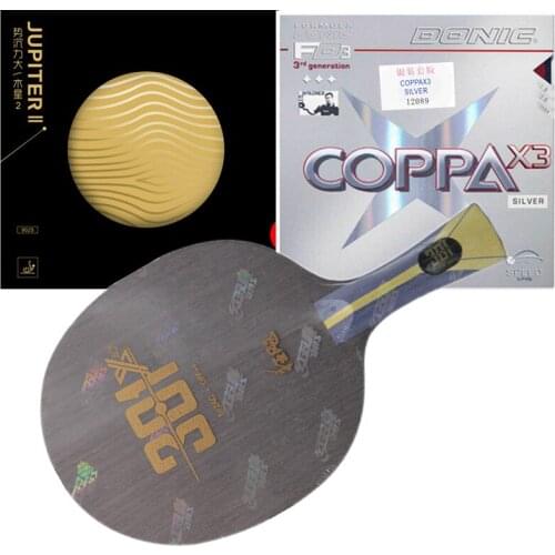 DHS Hurricane 301X Table Tennis Blade (like N301) Arylate Carbon ALC Racket With Juptier Donic X3 Ping Pong Bat racket