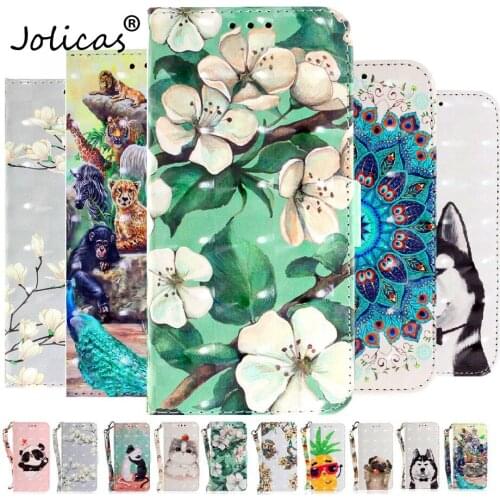 Luxury 3D Painted Wallet Leather Case For xiaomi Redmi 5 Plus Flip Phone Back Cover for xiaomi Redmi 5 Plus Case with Card Slot