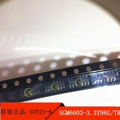10PCSE SGM6603-3.3YN6G/TR SOT23-6 screen printing SC9HG synchronous rectifier step-up converter original products