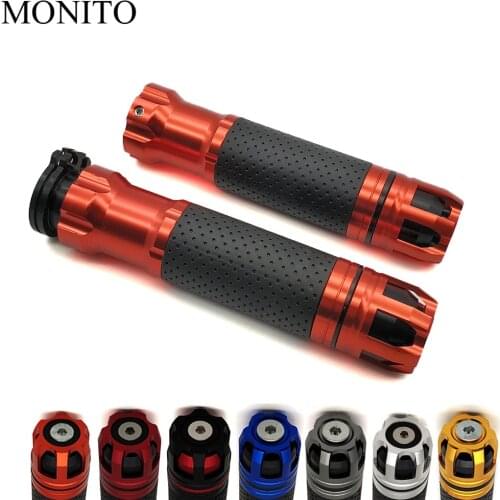 Universal CNC Motorcycle Handle Handlebar enduro moto hand bar grip For KAWASAKI GTR1400 Concours Z1000SX NINJA 1000 H2 H2R ZX10