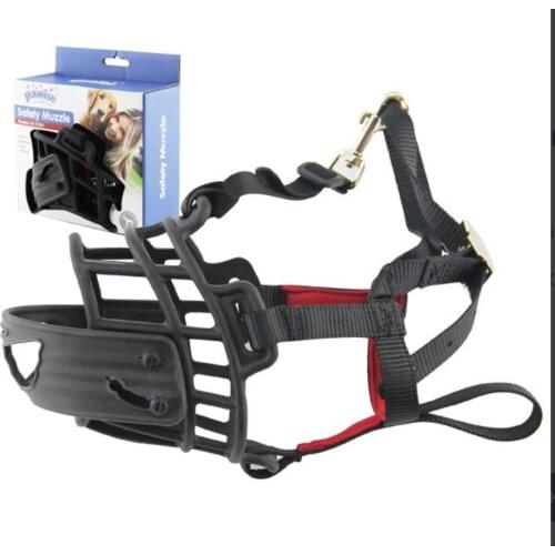 Kopek protection nozzle secutiry Adjustable Plastic Dog Mouthpiece XL