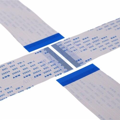 10 pcs 60 PIN 0.5mm Pitch FFC Cable 150mm Length Flat Ribbon Flat Cable same sides 60P for FFC Connector UL STYLE: 20624